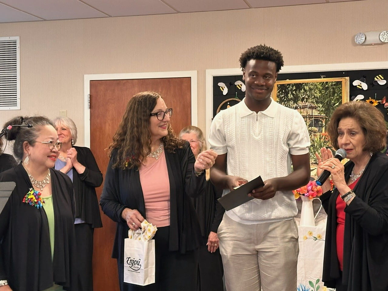 2026 scholarship recipient Myles Cherette